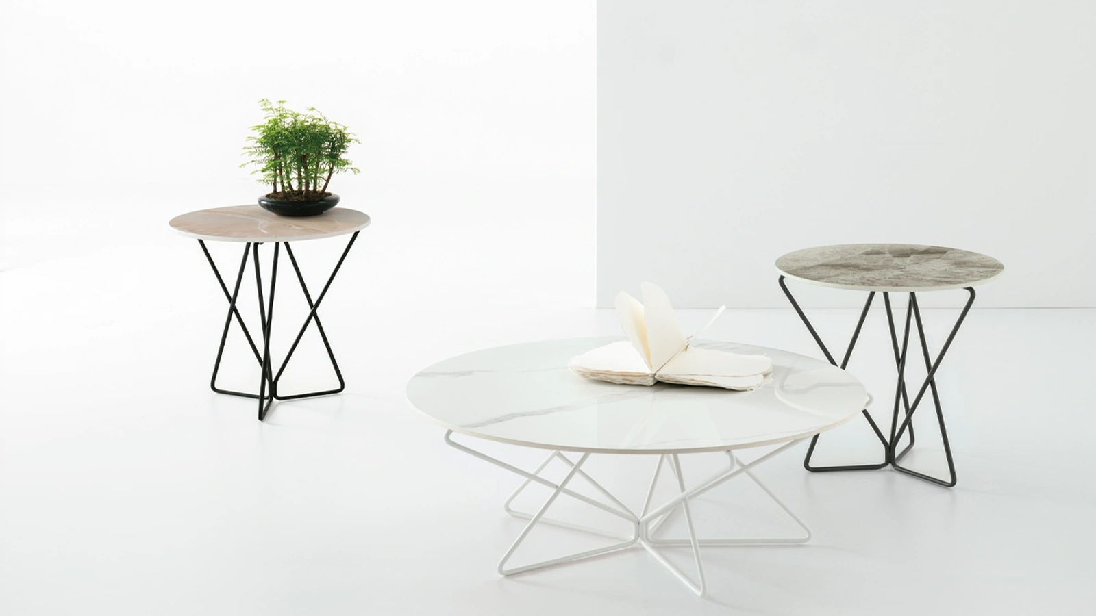 Tavolino rotondo Star di Target Point