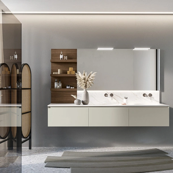 Mobile da Bagno sospeso Airy Edge 01 di RCR
