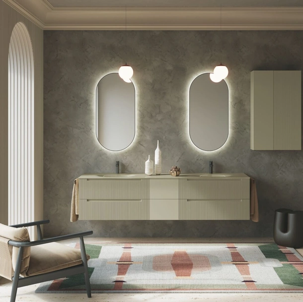 Mobile da Bagno sospeso Armonia 03 di RCR