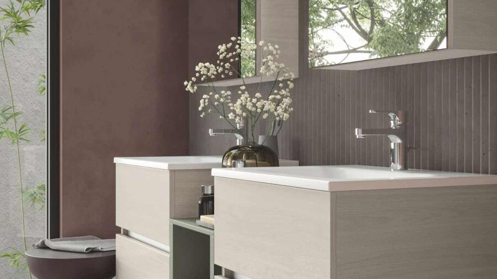 Mobile da Bagno sospeso Fast 07 di RCR
