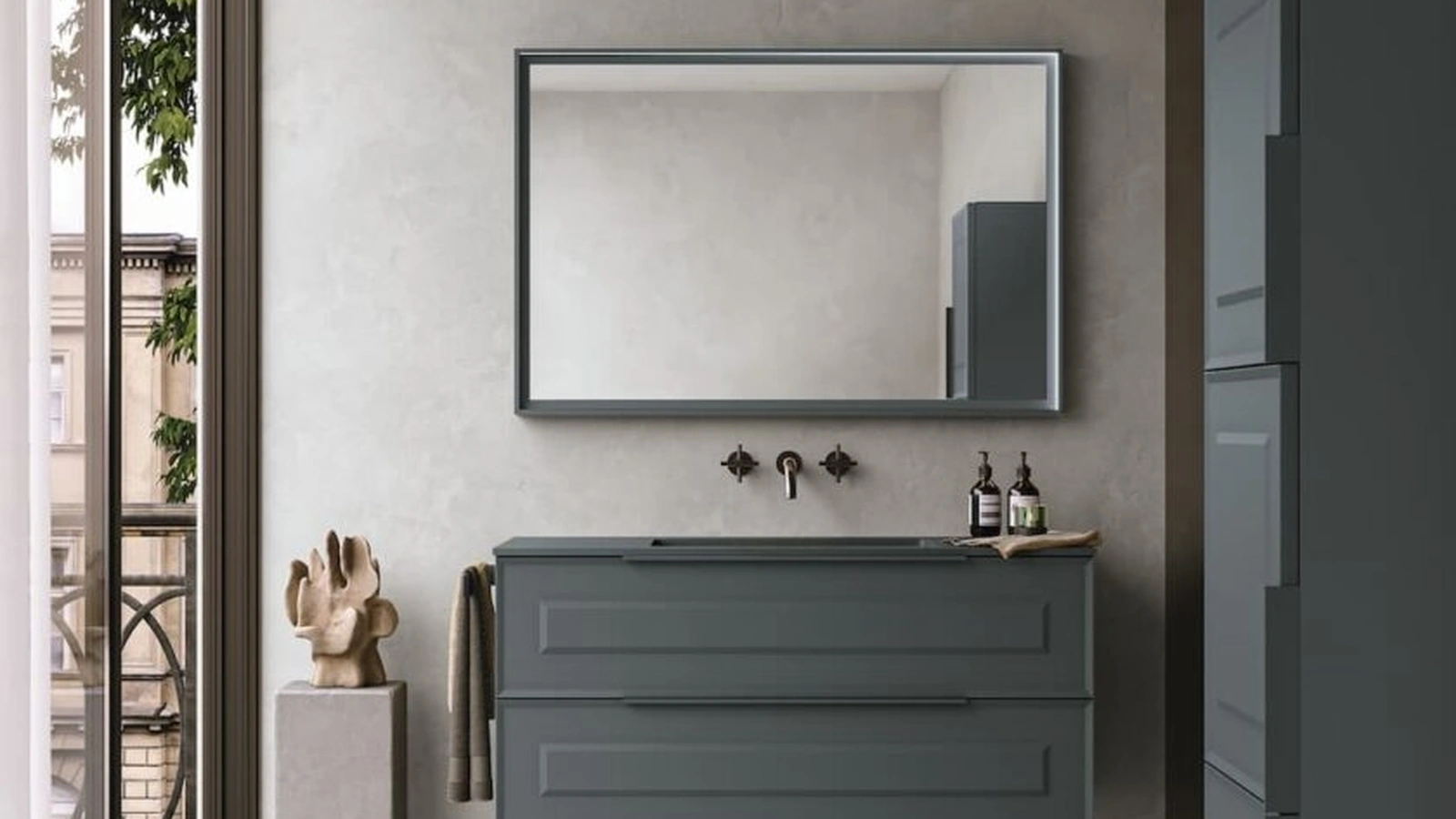 Mobile da Bagno sospeso Panorama 09 di RCR