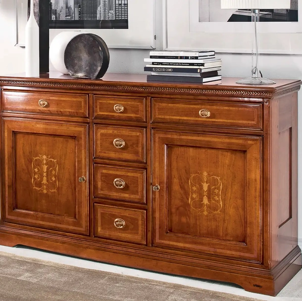 Madia classica in legno Camelia di Le Fablier