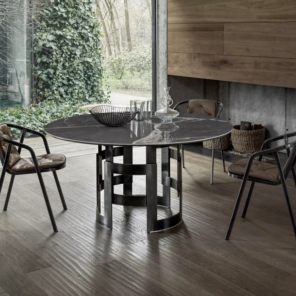 Tavolo Imperial Rotondo di Bontempi