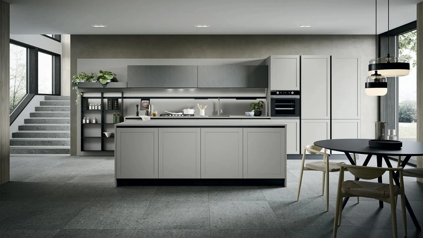 Cucina Classica con isola River 02 di Forma Cucine