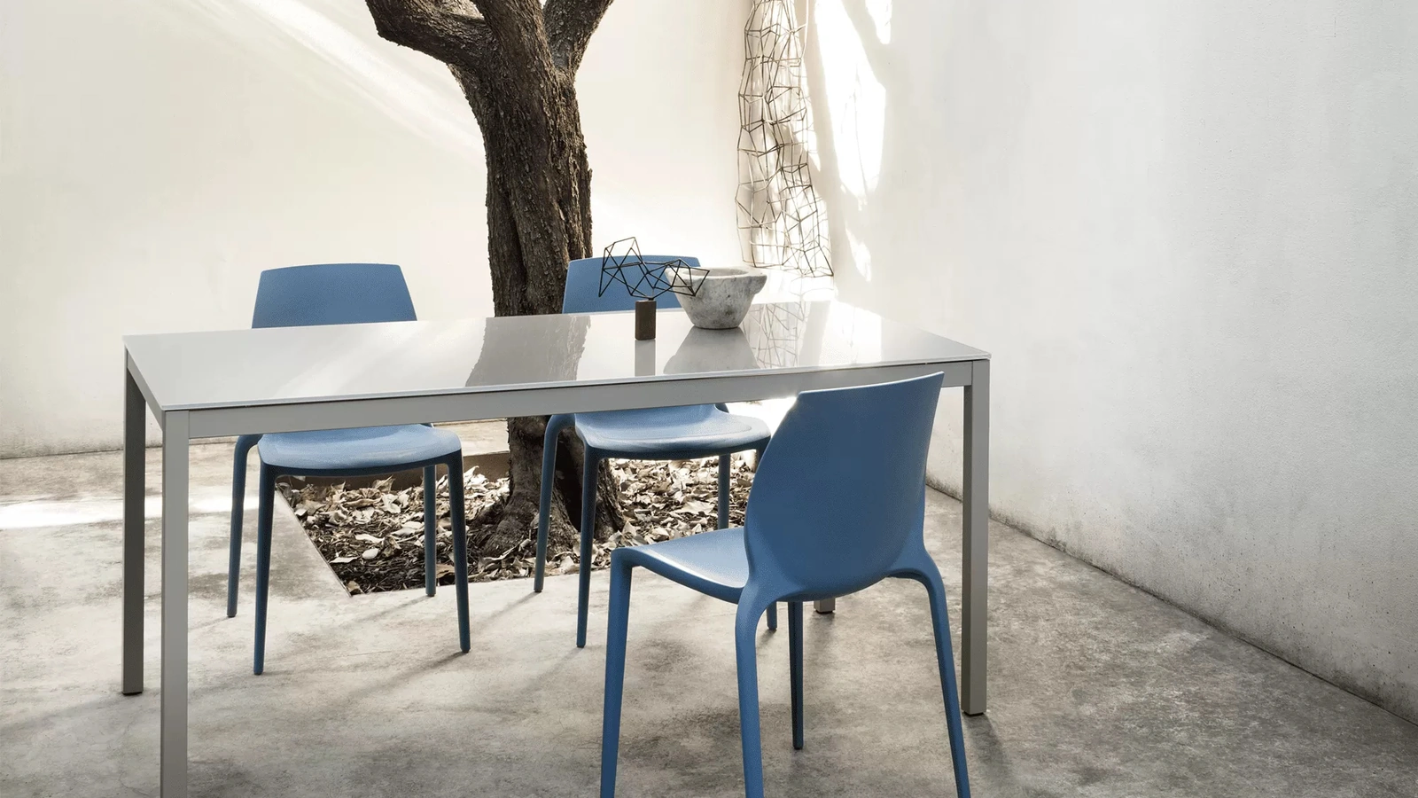 Sedia da giardino impilabile Hidra Outdoor in polipropilene di Bontempi