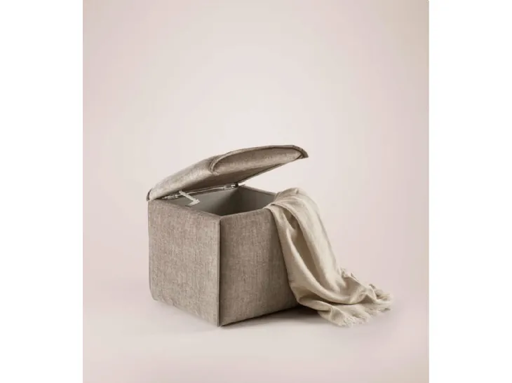 Pouf contenitore Ecrin di Rosini Night