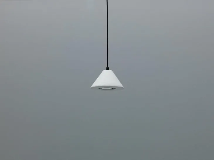 Lampada a sospensione Trilly in metallo Bianco di Stones