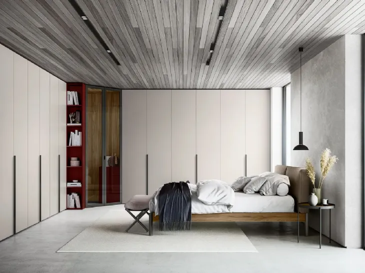 Armadio con ante battenti Shape di Dielle Modus