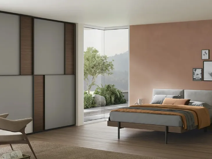 Armadio con ante scorrevoli Vela di Dielle Modus