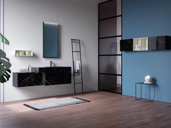 Mobile da Bagno sospeso in gres Airy 06 di RCR