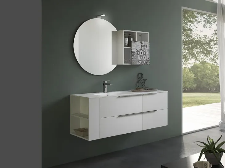 Mobile bagno Airy due 04 bianco