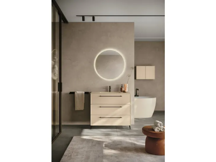 Mobile da Bagno Panorama 11 laccato opaco di RCR