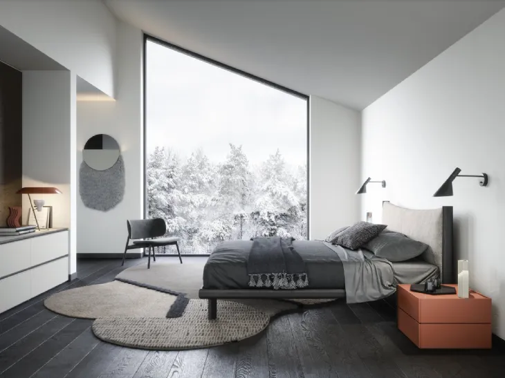 Gruppo Notte Giro Giro System in laccato di Novamobili