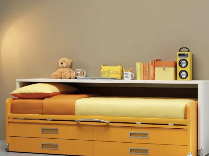 Letto salvaspazio SC303 di Moretti Compact