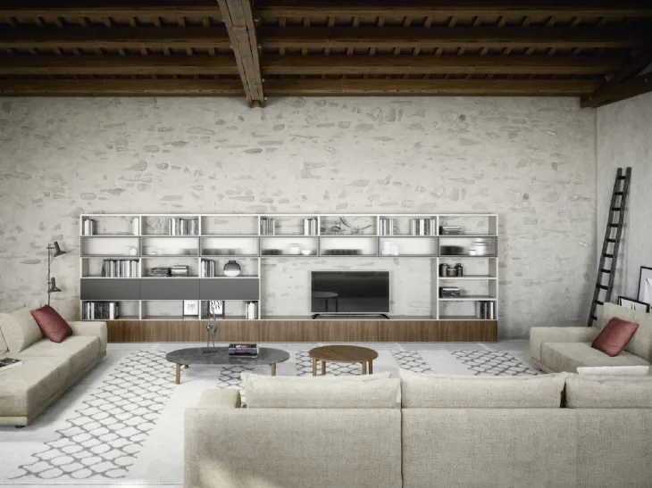 Parete Attrezzata Wall 30 05 di Novamobili