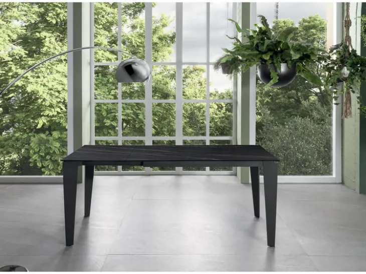 Tavolo allungabile in ceramica su vetro temperato Ceramica 02 di Stones