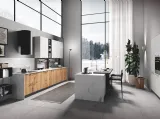 Gaia Cemento Bianco e Rovere Nodato