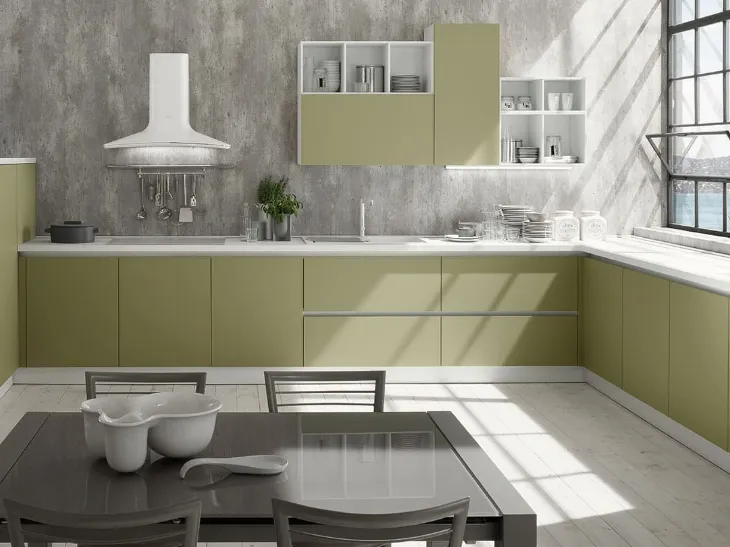 Cucina Moderna Spring Salvia di Mobilturi