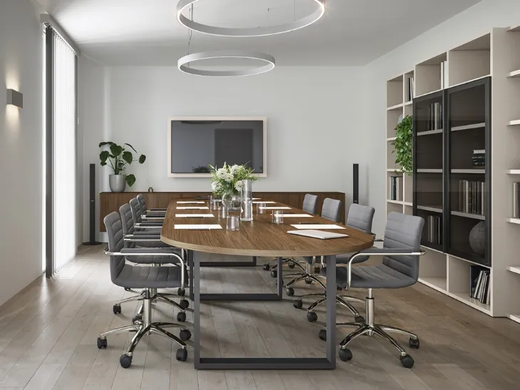 Sedia Operativa Nice in tessuto di Cinquanta3